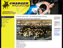 Tablet Screenshot of chargerwrestling.com
